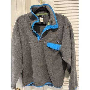 Patagonia Men Medium Synchilla Snap Tee